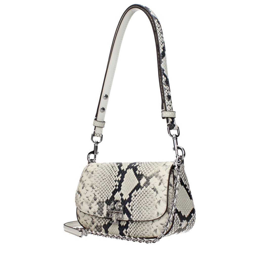 Tory Burch White Leather Shoulder Bag