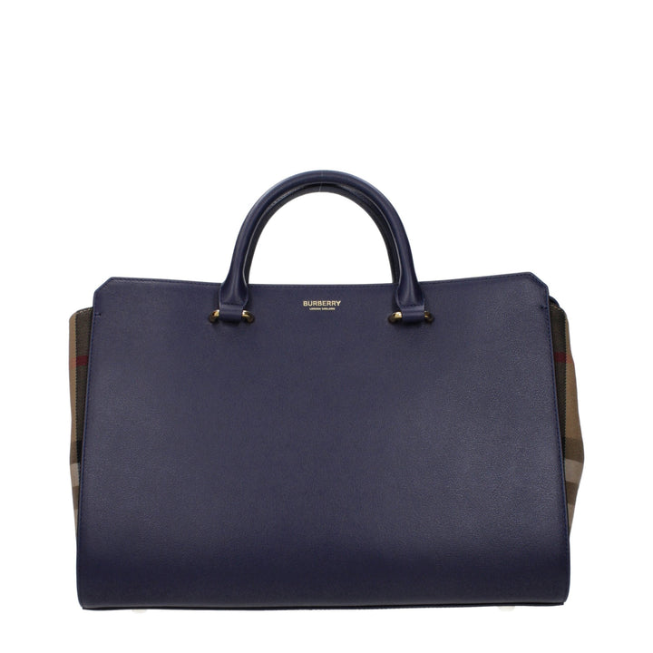 Burberry Blue Leather Handbag