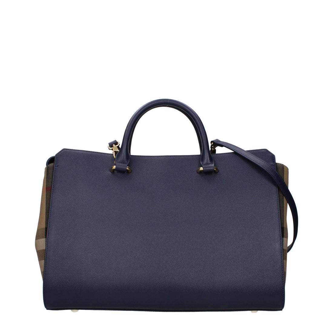 Burberry Blue Leather Handbag