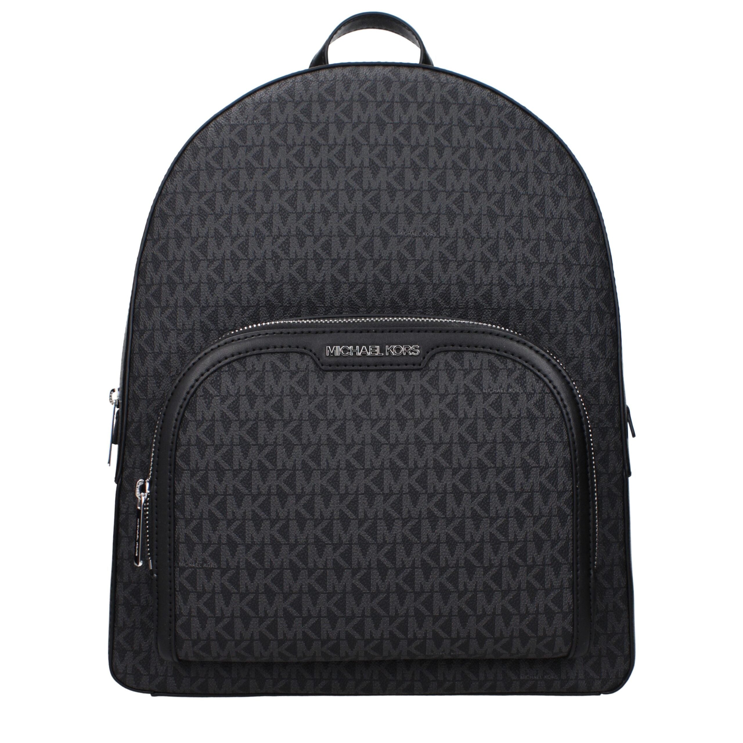 Michael Kors Black Fabric Backpack