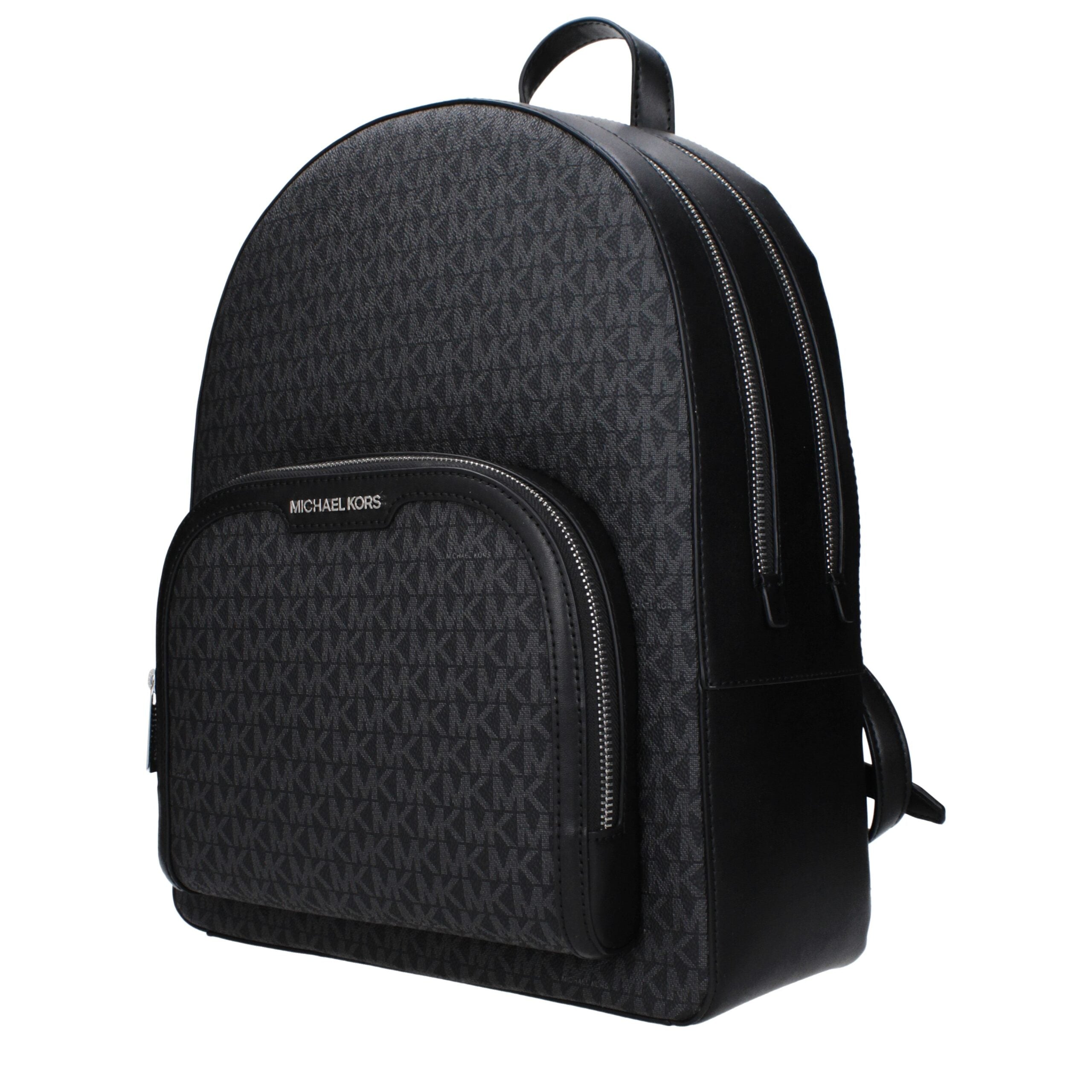Michael Kors Black Fabric Backpack
