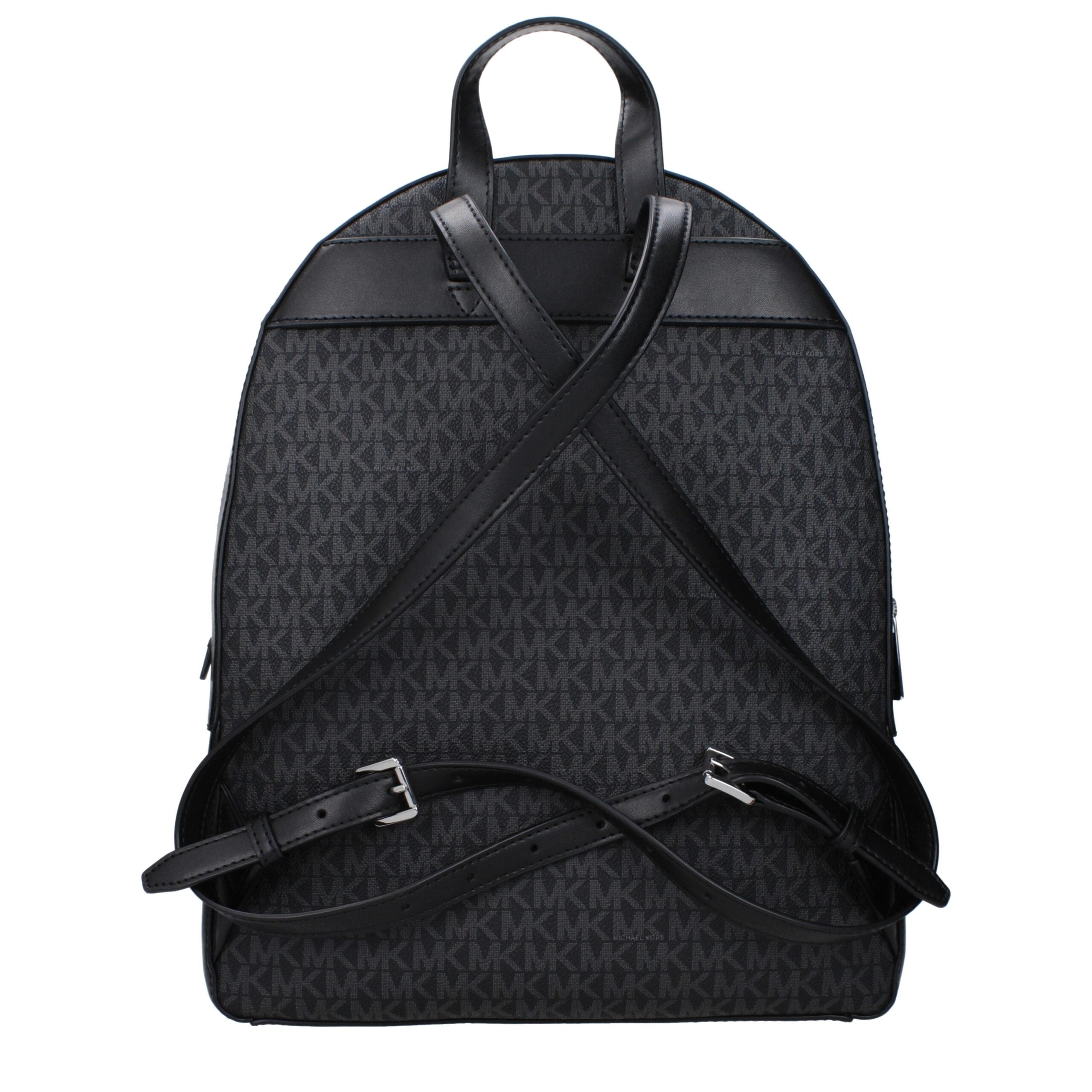 Michael Kors Black Fabric Backpack