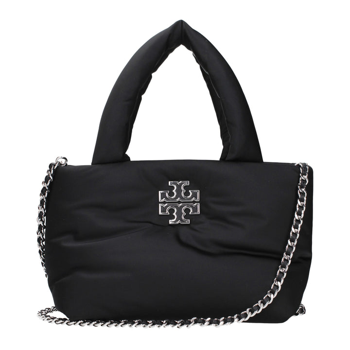 Tory Burch Black Fabric Handbag