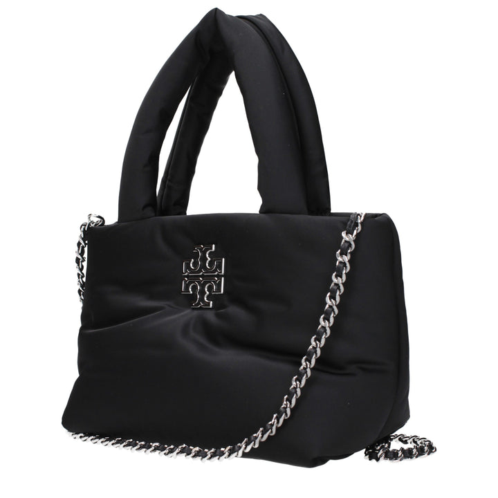 Tory Burch Black Fabric Handbag