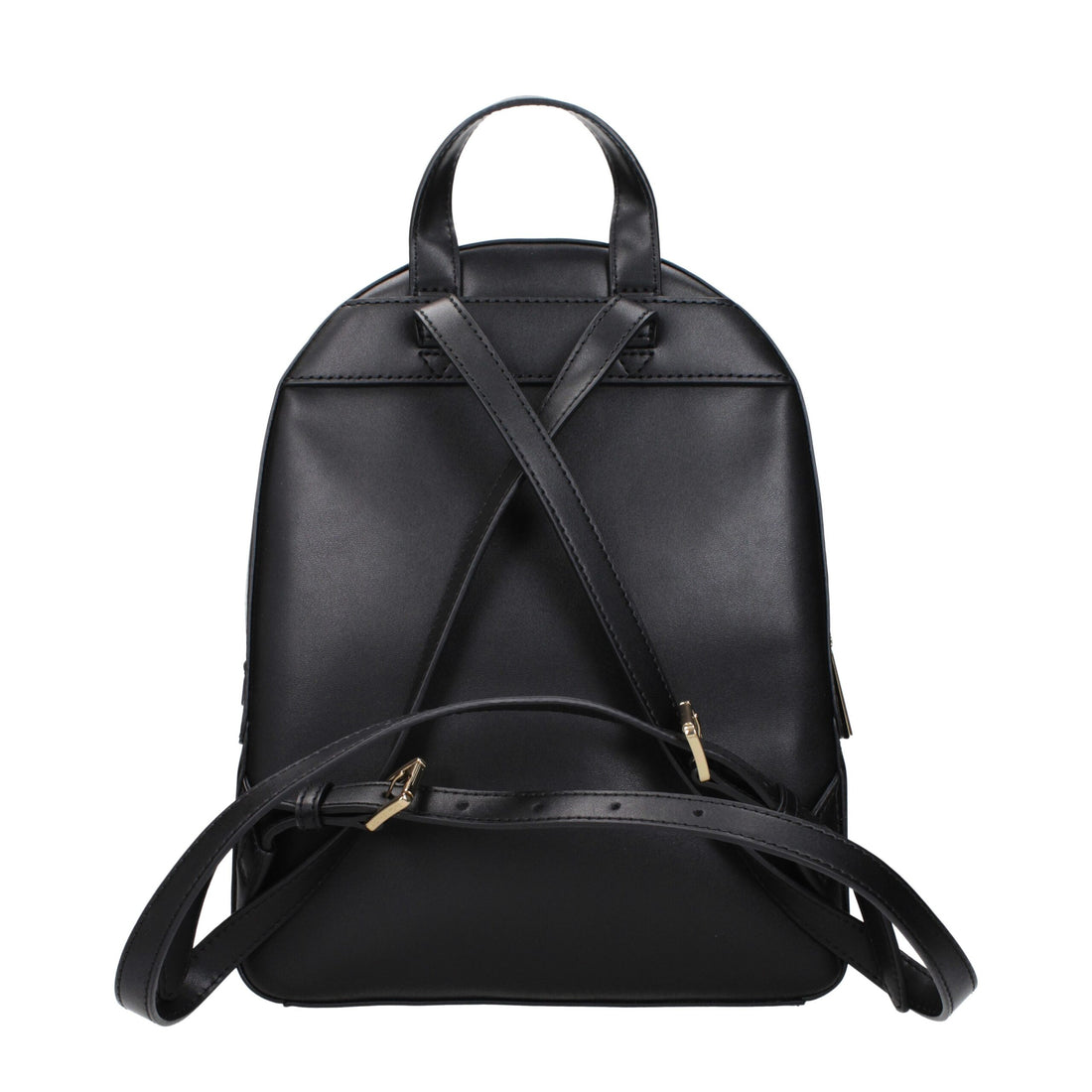 Michael Kors Black Leather Backpack