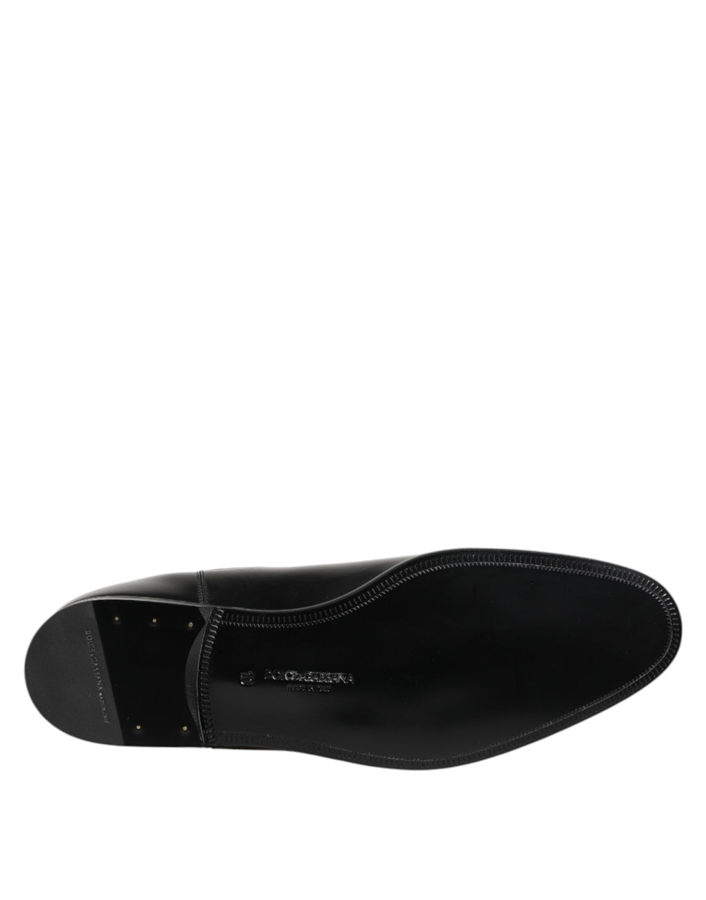 Dolce & Gabbana Black Chelsea Slip On Mid Calf Boots Shoes