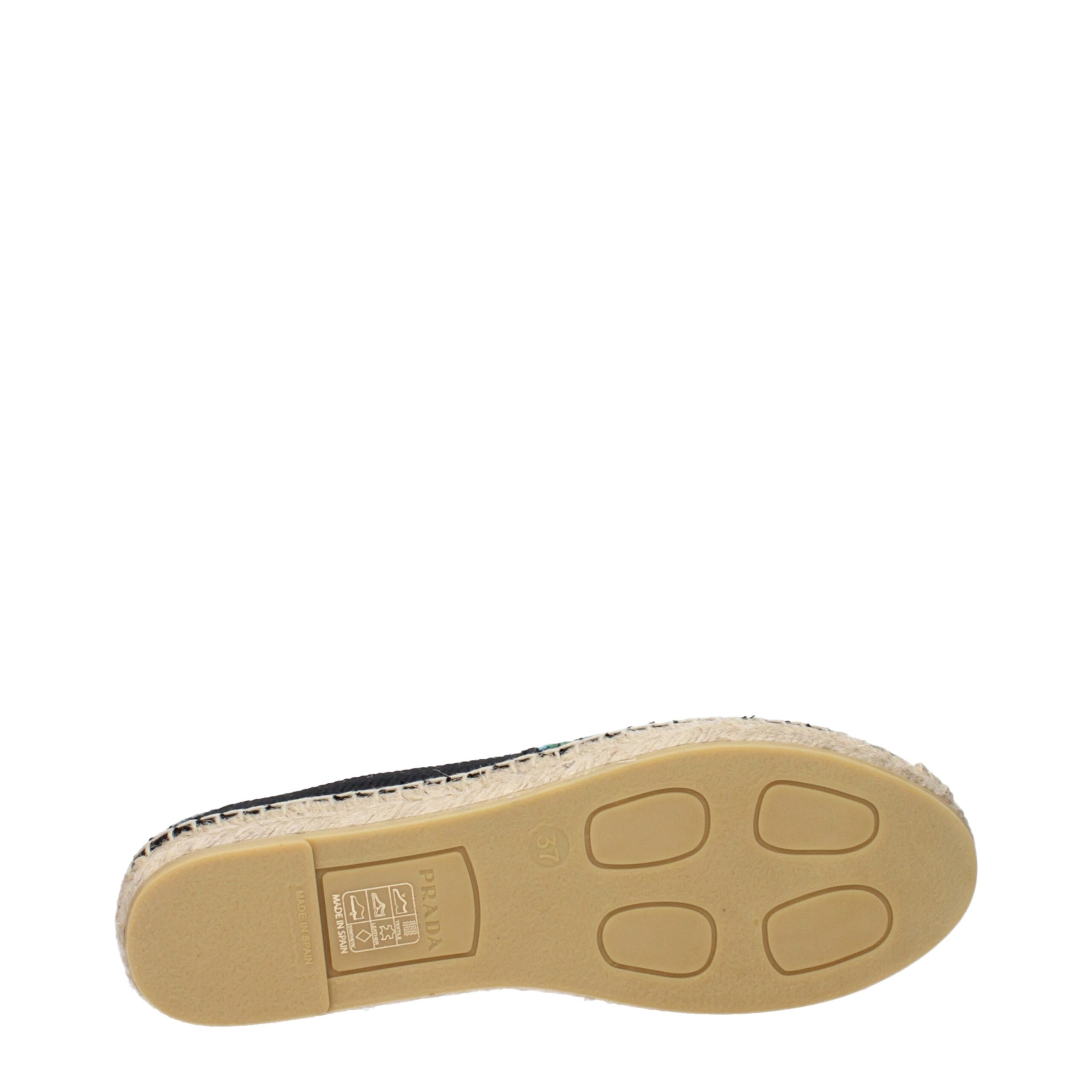 Prada Black Fabric Shoes