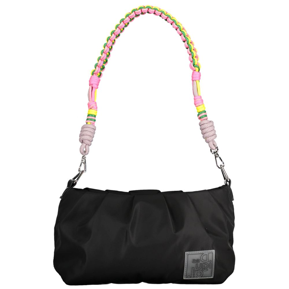 Desigual Schwarze Polyester-Handtasche
