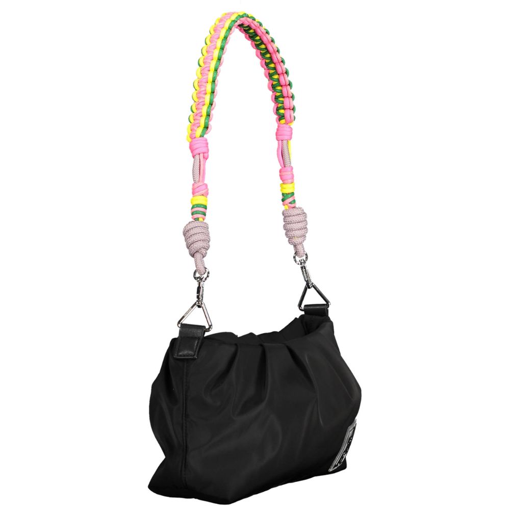 Desigual Schwarze Polyester-Handtasche