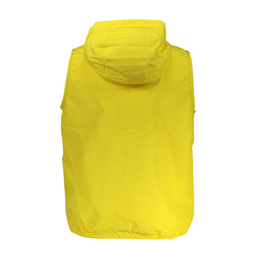 K-WAY Gelbe Polyester-Herrenjacke
