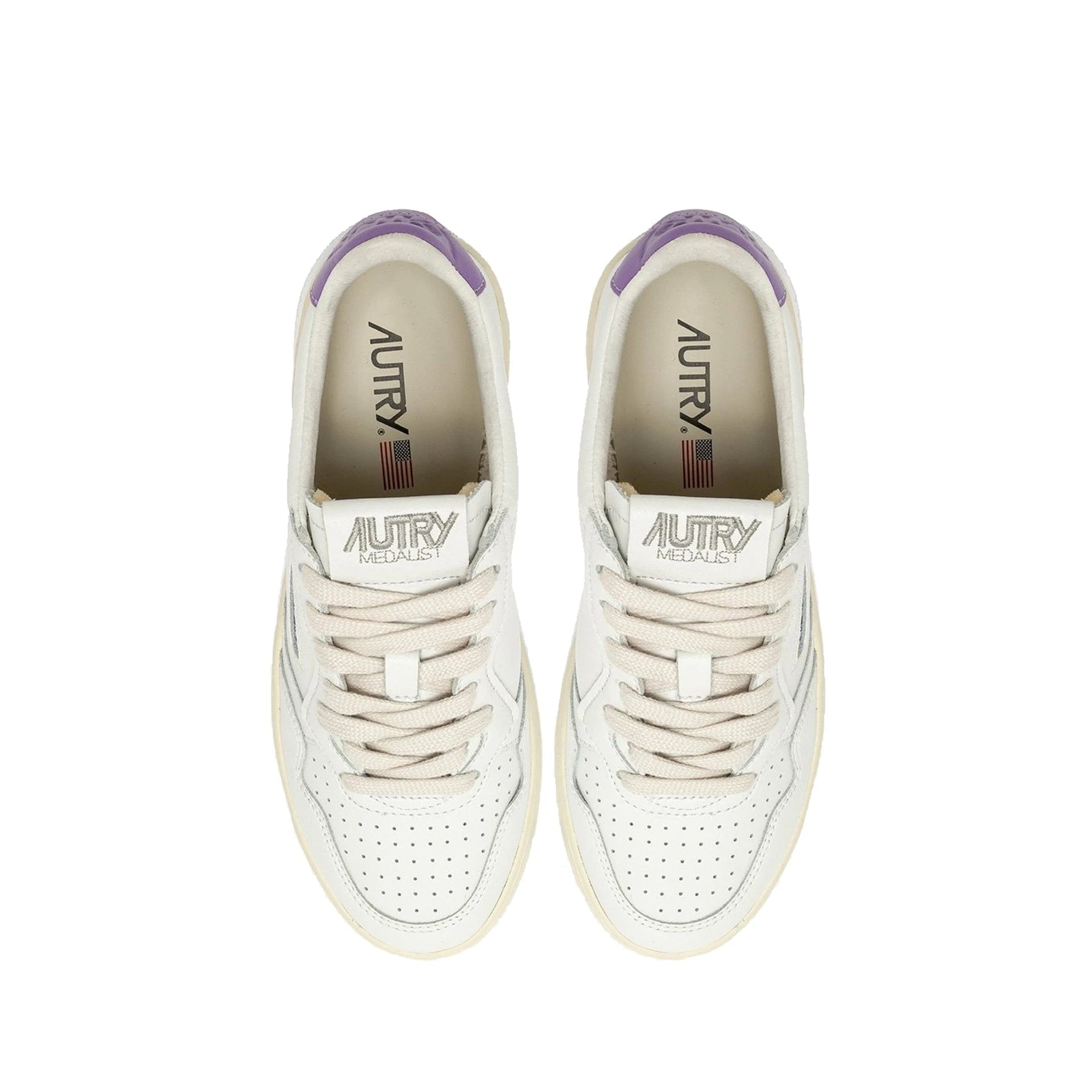 Autry Medalist leather sneakers