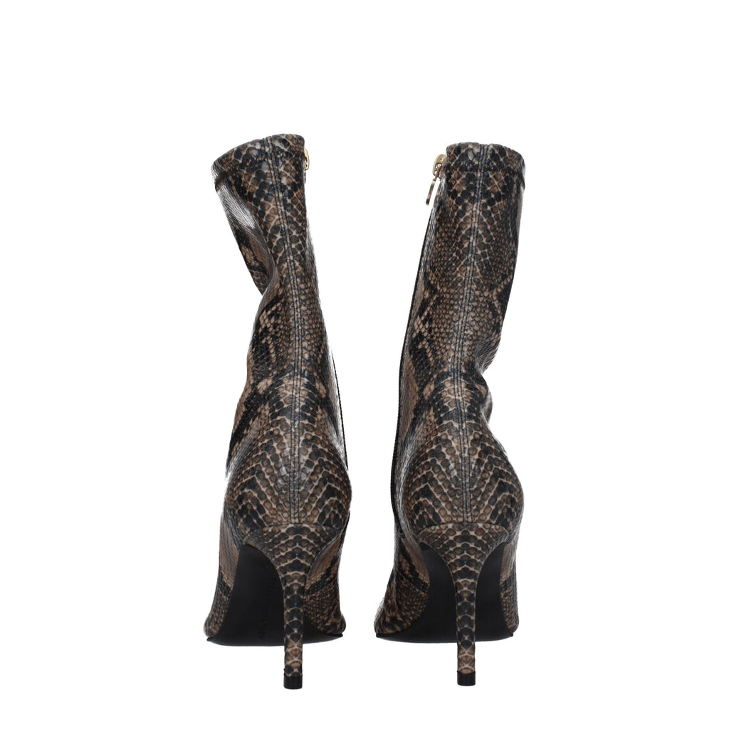 Stella McCartney Brown Leather Ankle Boots