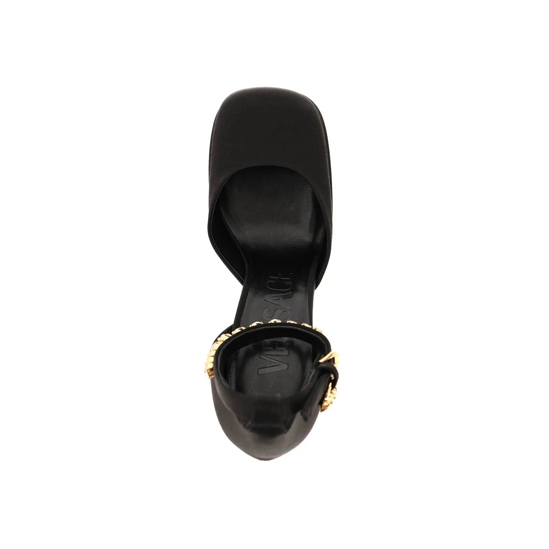 Versace Silk Satin Platform Pumps