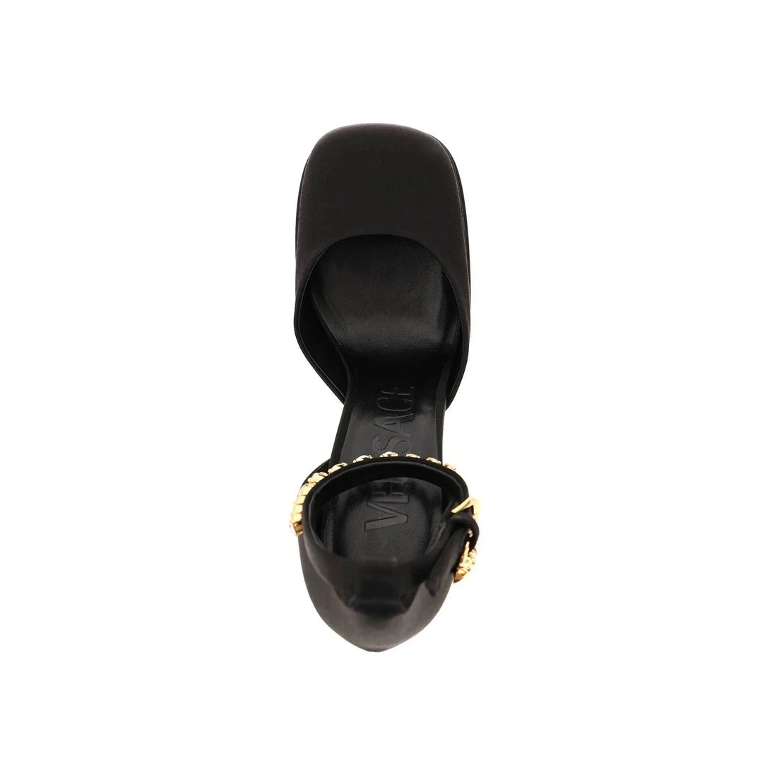 Versace Silk Satin Platform Pumps