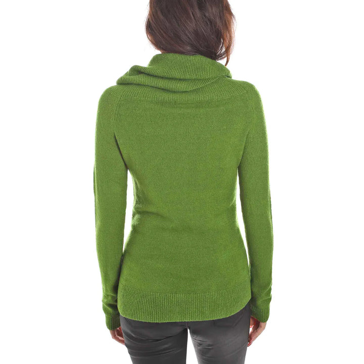 Yes Zee Sweaters Green Woman