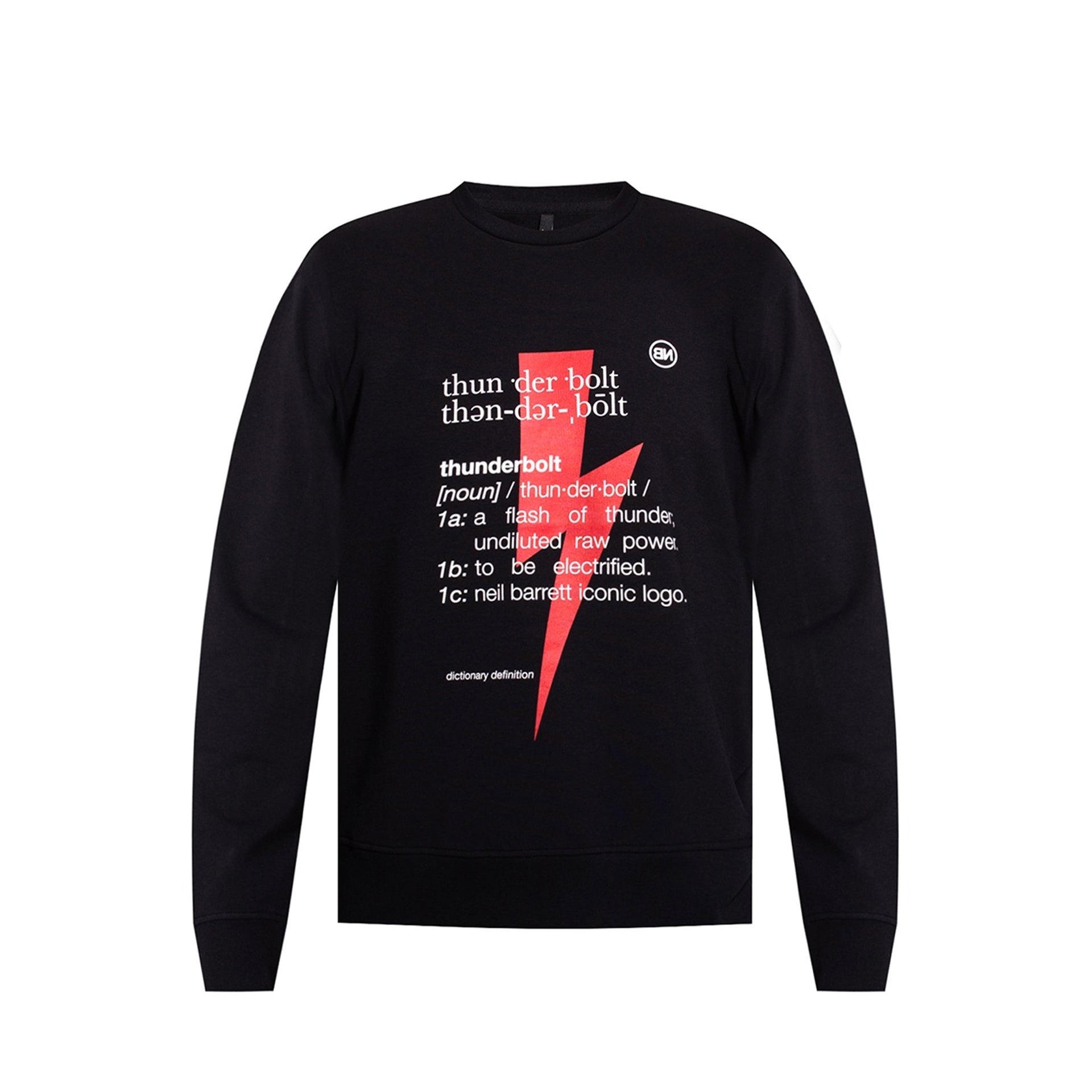 Neil Barrett Logo Sweatshirt – Siebentaschen