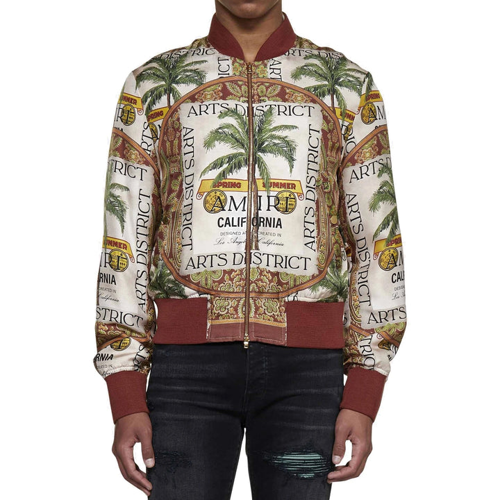 Amiri Printed Silk Jacket