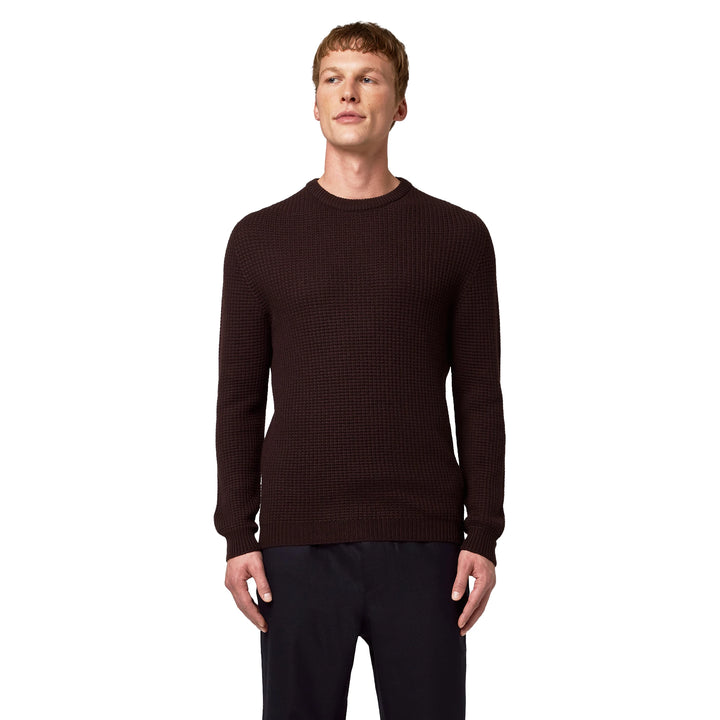 Alpha Studio Sweaters Brown Man