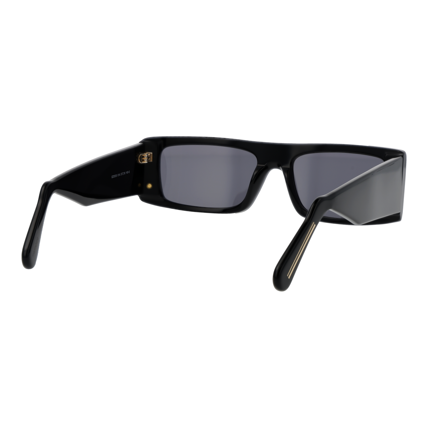 GCDS Schwarz Unisex-Sonnenbrille 