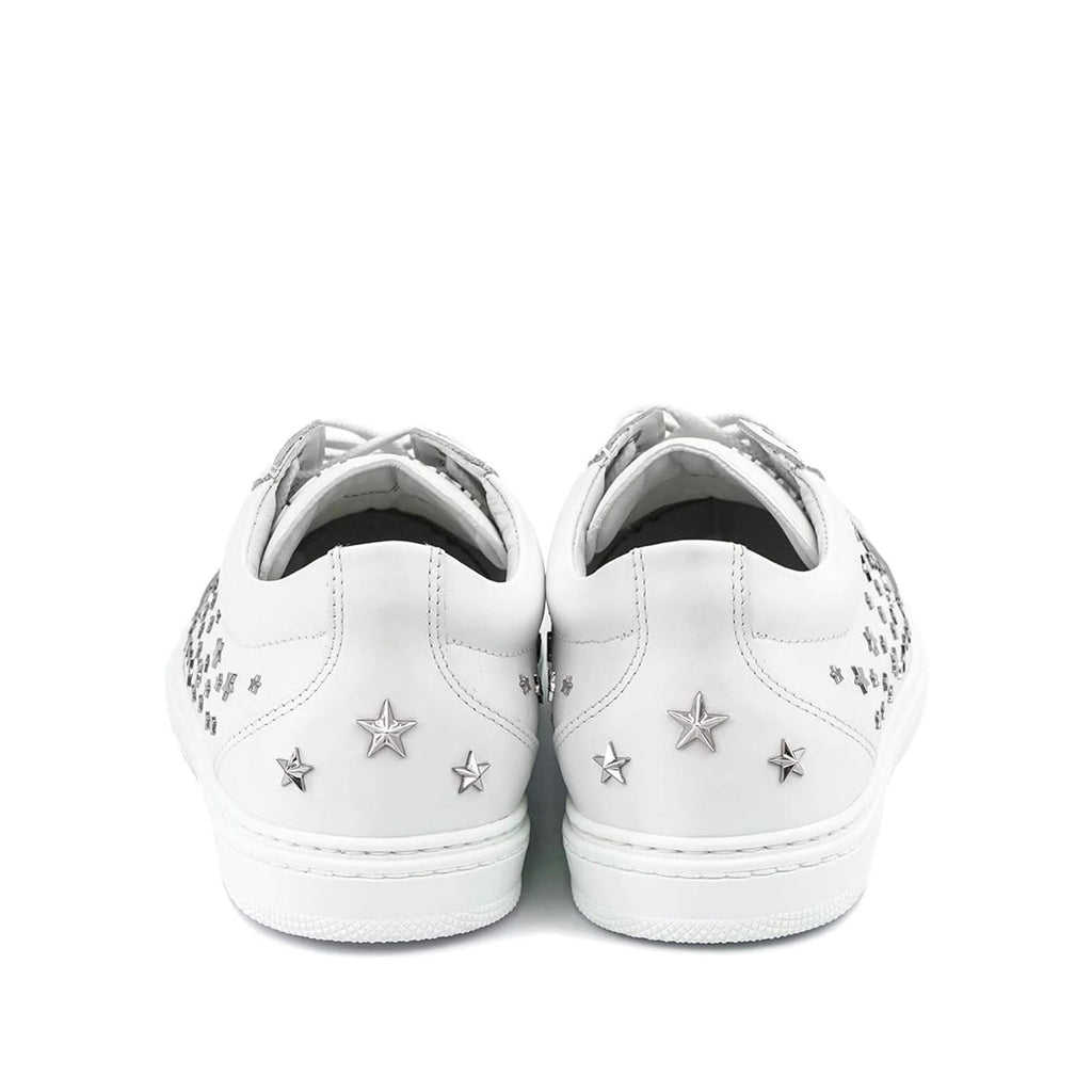 Jimmy Choo Cash Star Leather Sneakers