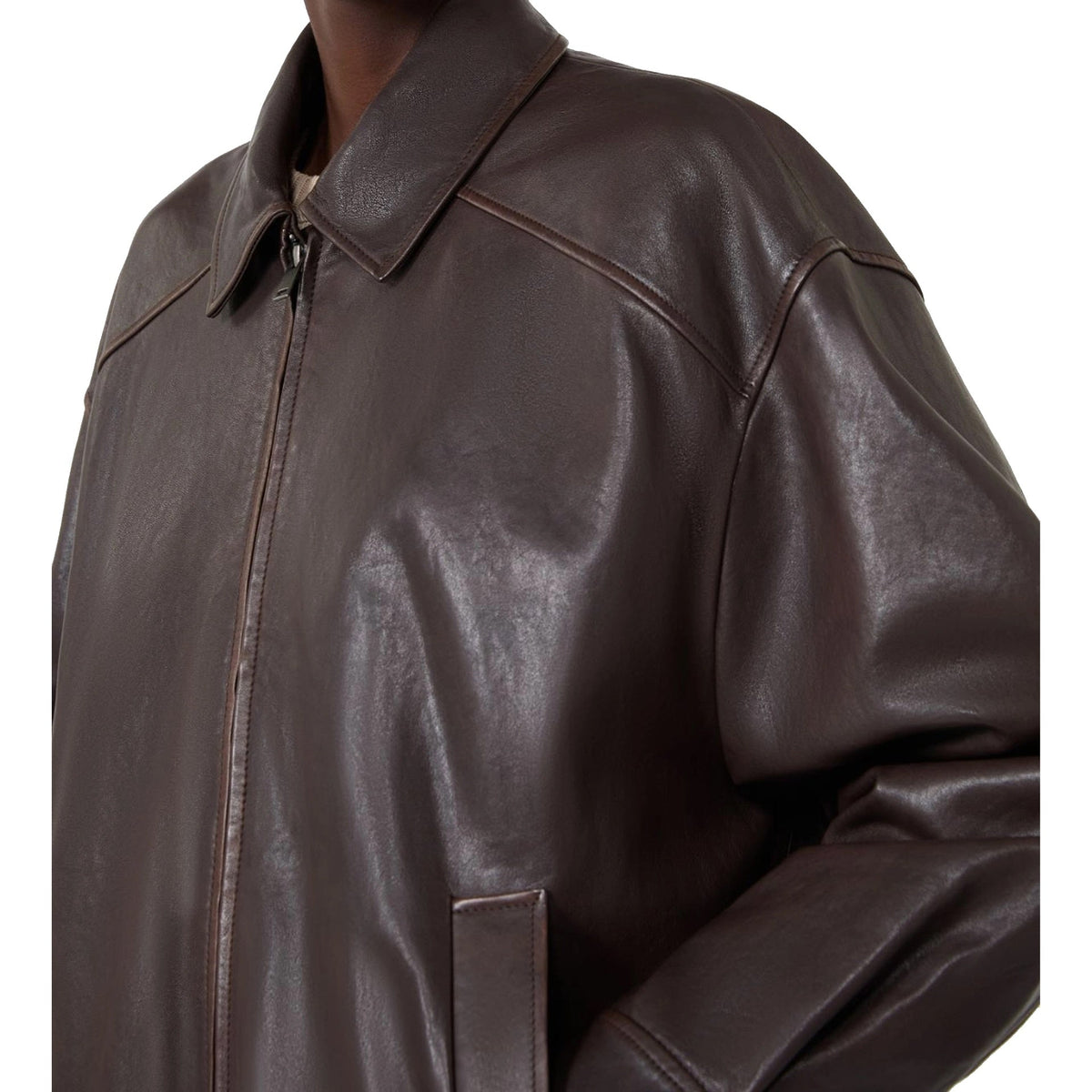 Max Mara Weekend Cose Leather Jacket