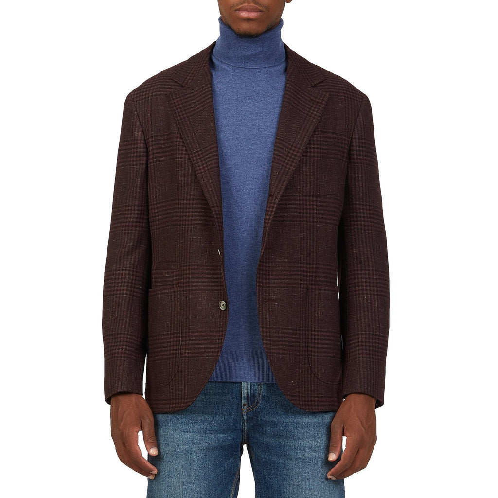 Brunello Cucinelli Tartan Wool Jacket