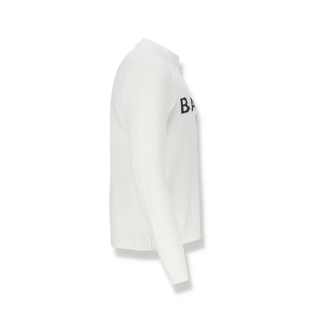 Balmain-Logopullover aus Baumwolle