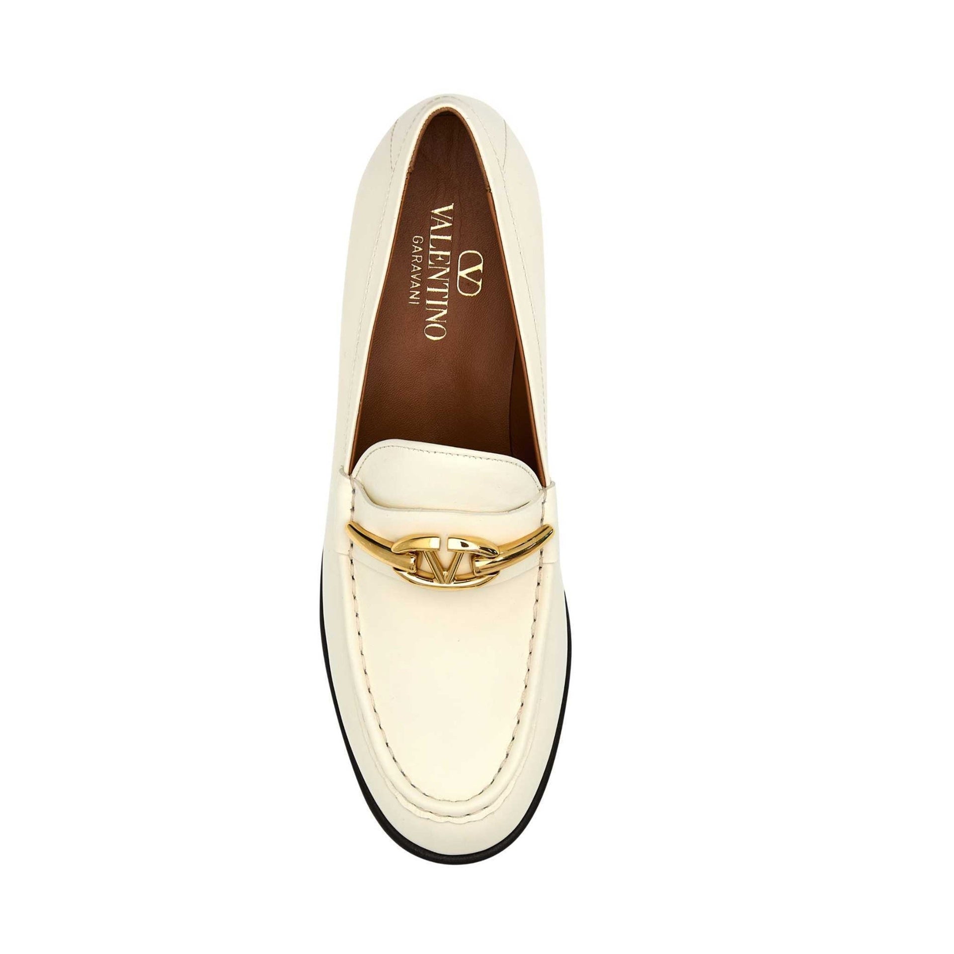 Valentino Garavani Vlogo The Blond Edition Leather Loafers