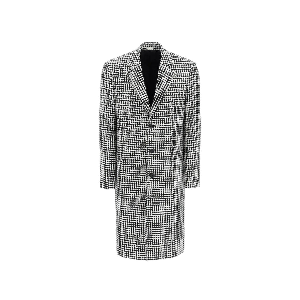 Alexander McQueen Pied-De-Poule Wool Coat