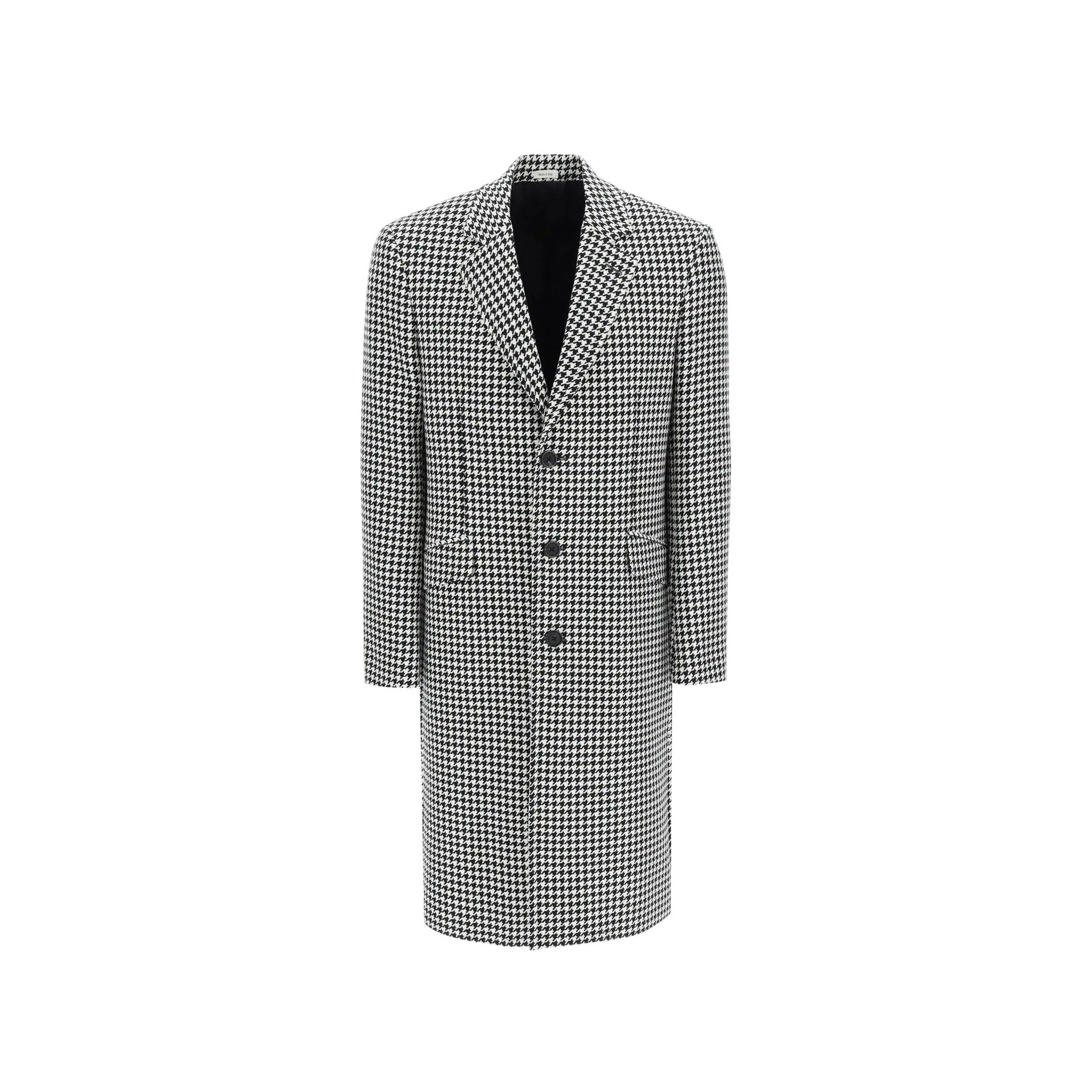 Alexander McQueen Pied-De-Poule Wool Coat