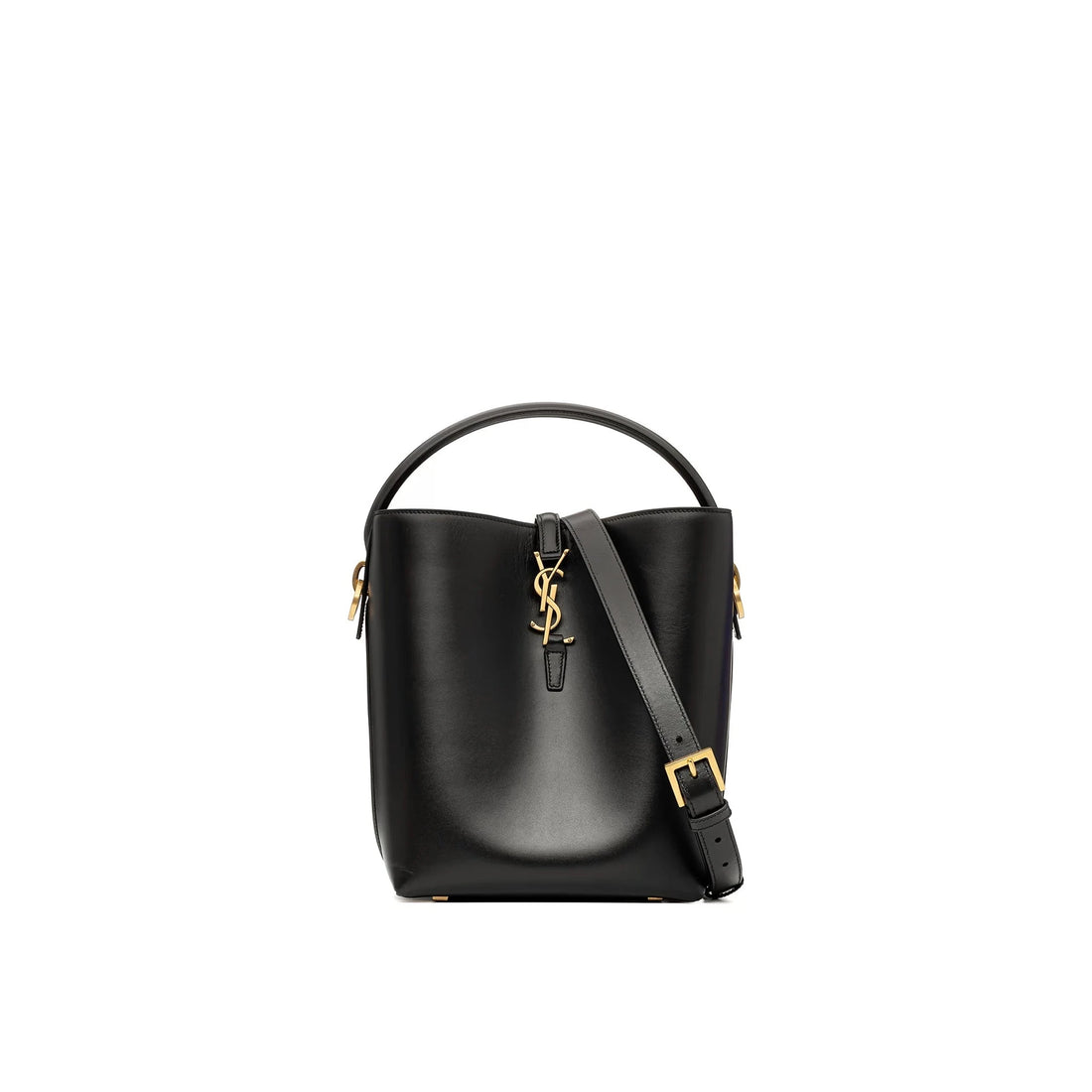 Saint Laurent Le 37 Small Leather Bucket Bag
