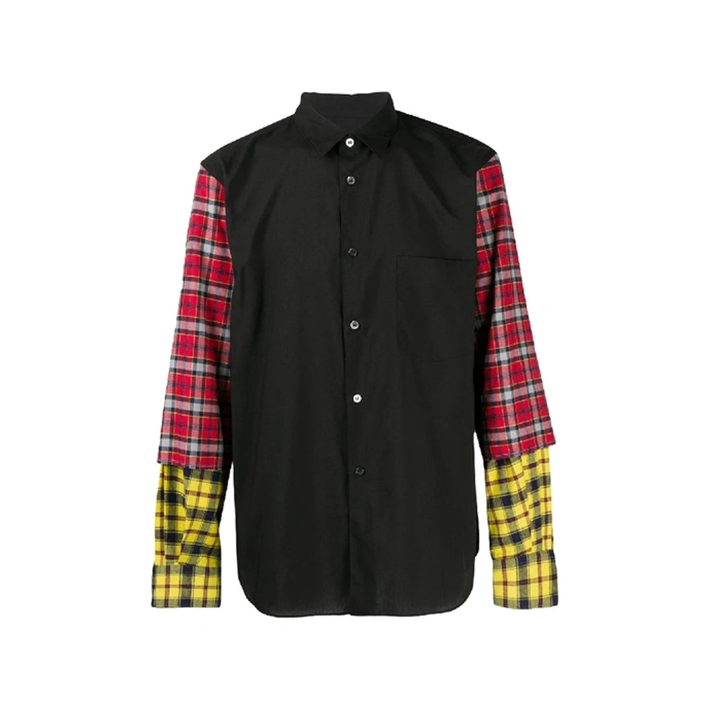 Comme Des Garcons Comme Des Garçons Checked Sleeve Shirt – Siebentaschen