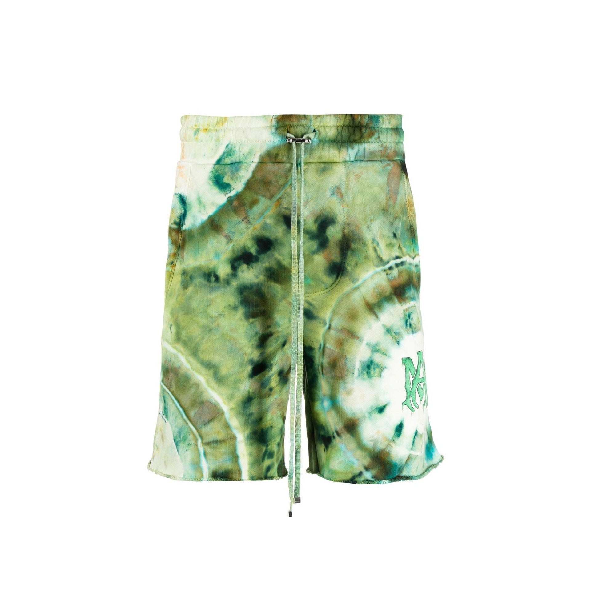 Amiri Tie-dye Cotton Shorts