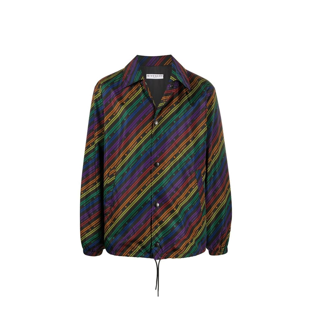 Givenchy Rainbow Chain Nylonjacke