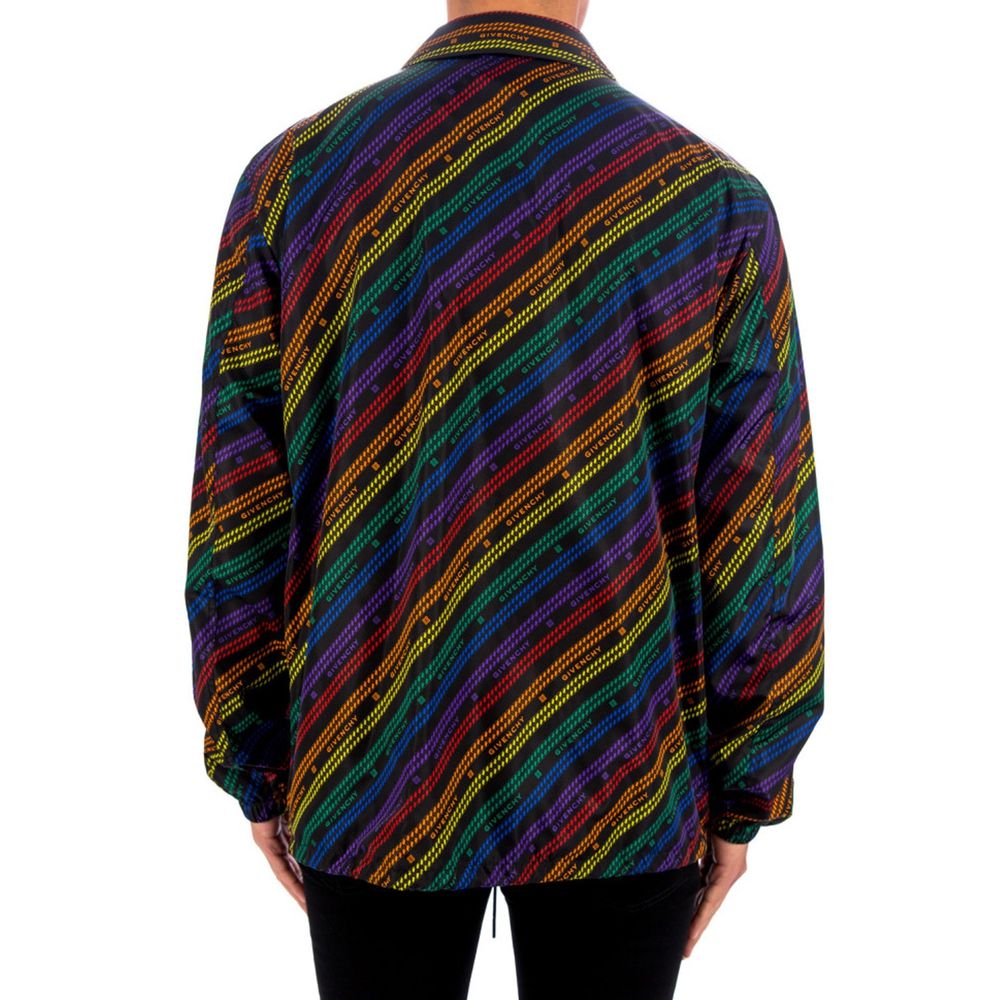 Givenchy Rainbow Chain Nylonjacke