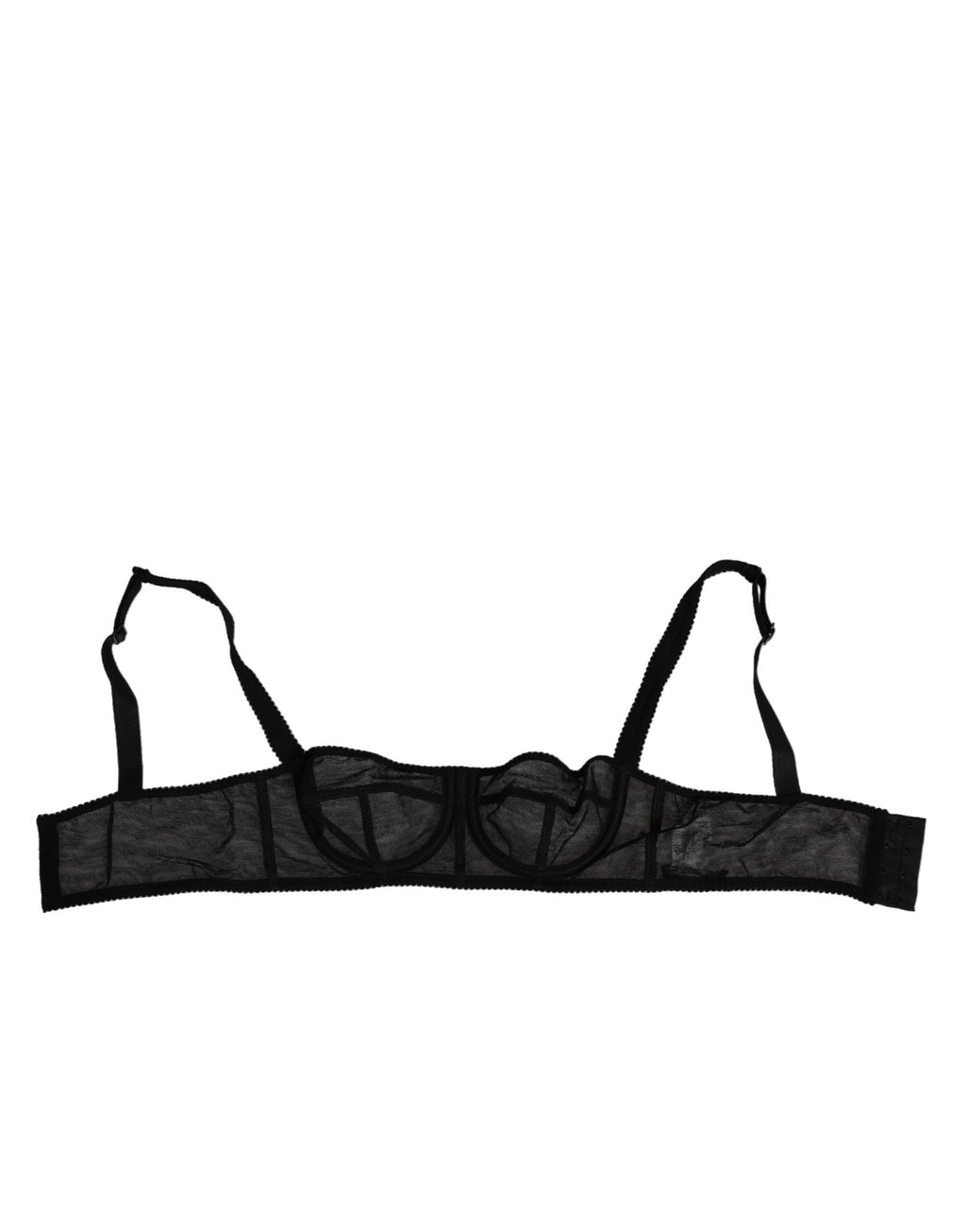 Dolce &amp; Gabbana – Balconette-BH mit Bügel und Blumenmuster in Schwarz