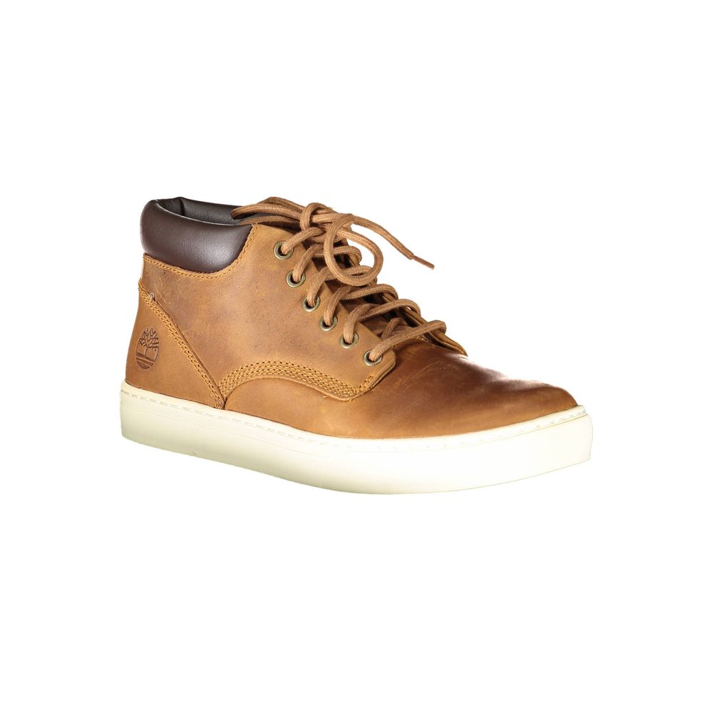 Braune Timberland-Ledersneaker