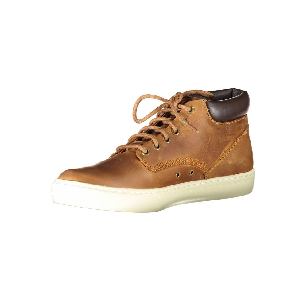 Braune Timberland-Ledersneaker