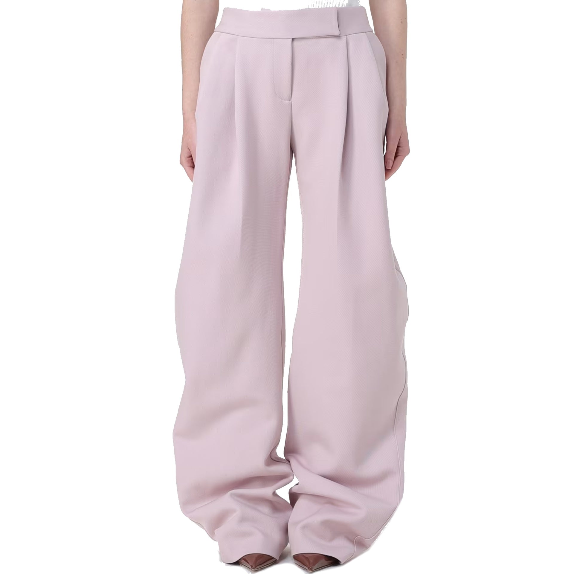 The Attico Wool Blend Taloired Pants