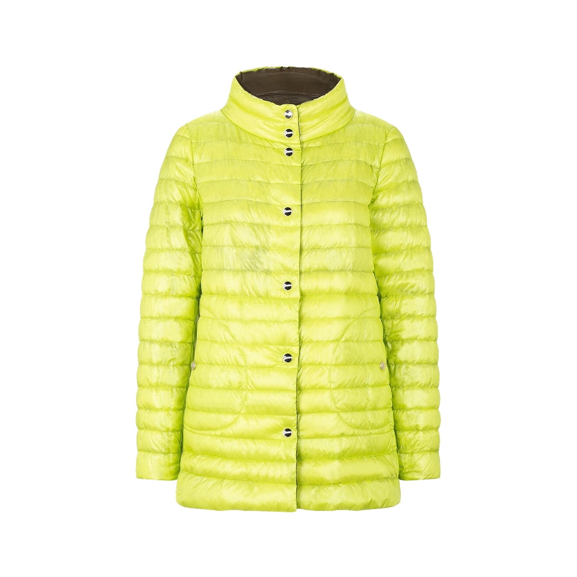 Herno Ultralight reversible A-line down Coat – Siebentaschen