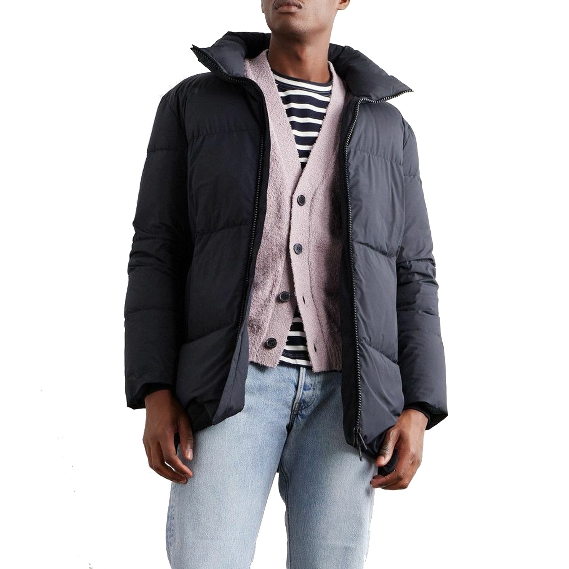 HERNO Navy Gore-Tex Down Jacket