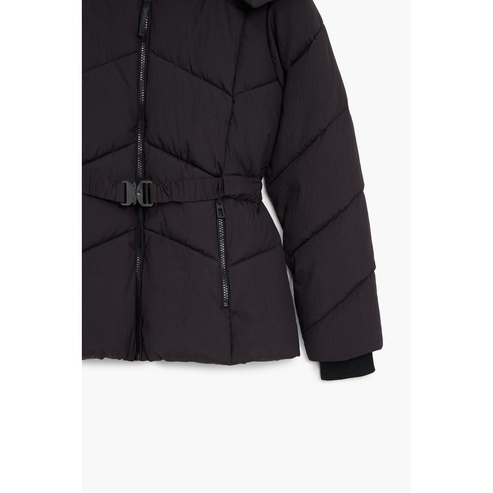 Desigual Schwarze Polyester-Damenjacke