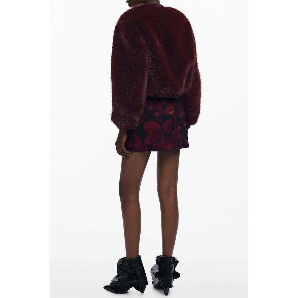 Desigual Rote Polyester Damenjacke