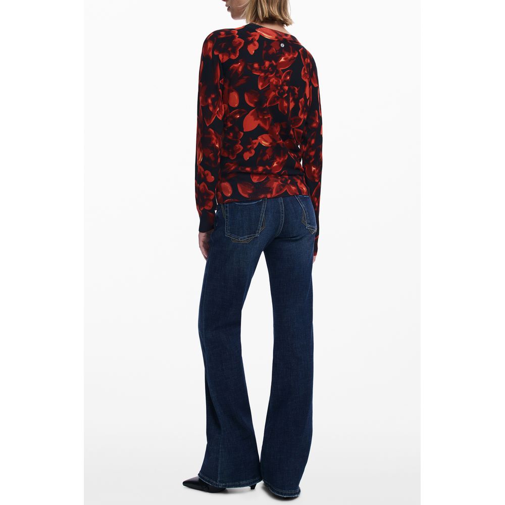 Desigual Schwarzer Viskose-Pullover für Damen