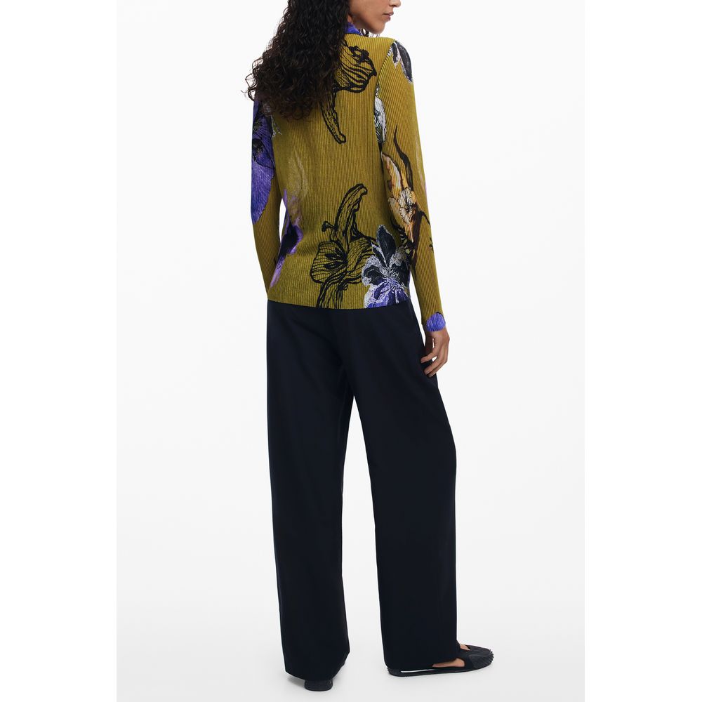Desigual Grünes Polyester-Damenhemd