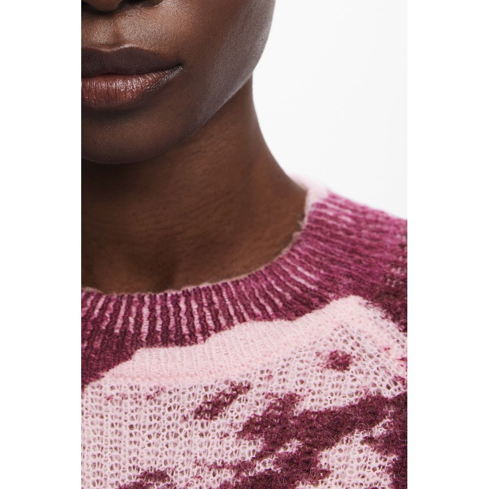 Desigual Rosa Wollpullover für Damen