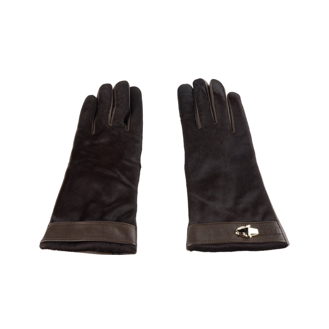 Cavalli Class Gloves Brown Woman