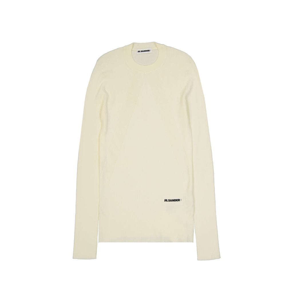 Jil Sander Logo Fitted Jumper – Siebentaschen