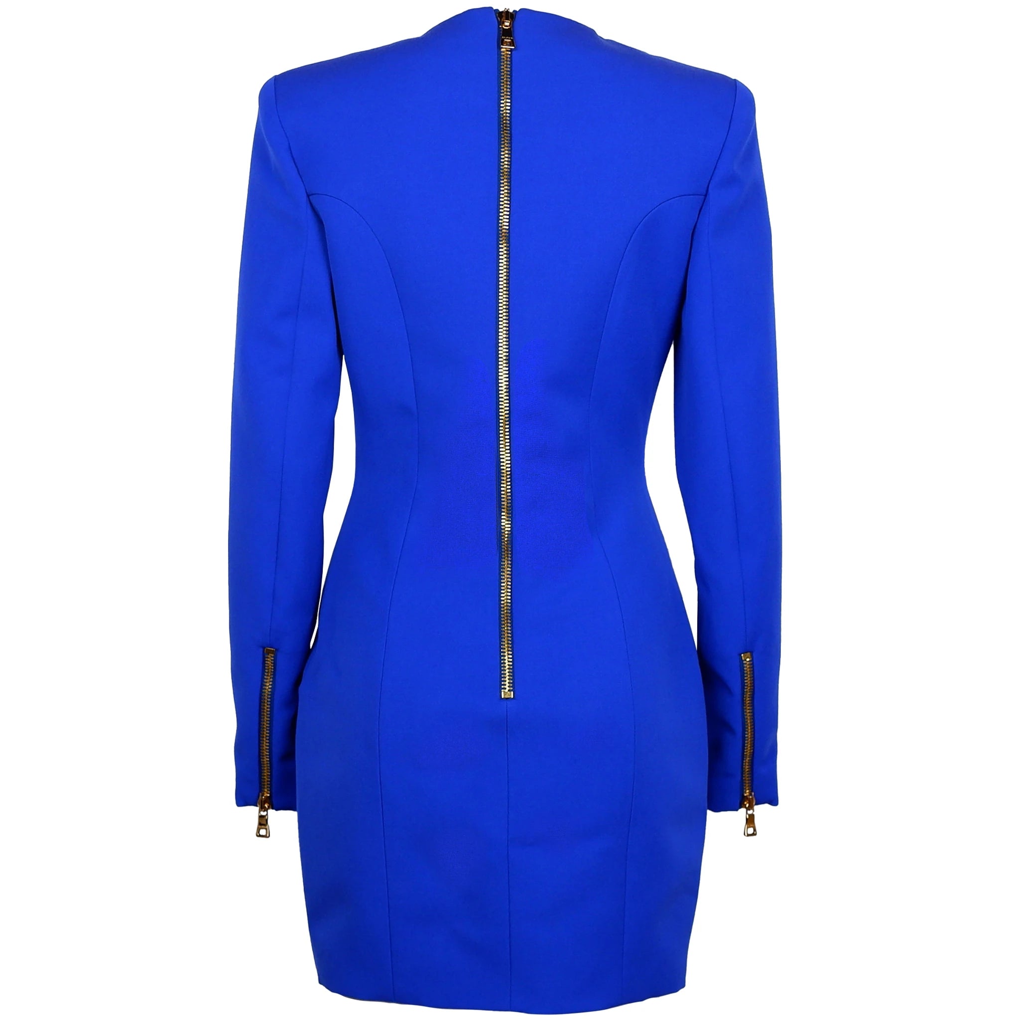 Balmain Dress Blue Woman