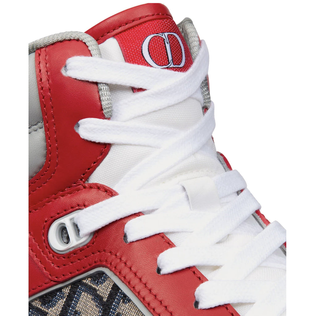 Dior Oblique High-Top Sneakers